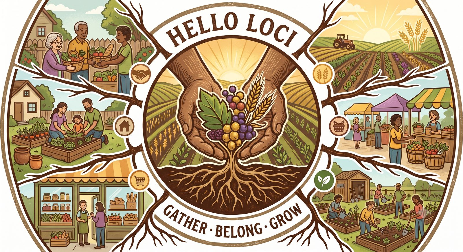 Hello Loci — markets, gardens and growers across Greater Perth